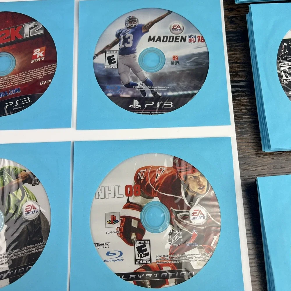 Multi Platform Loose Discs Video Game - Lot Of 50 - AS IS Untested Scratches #6